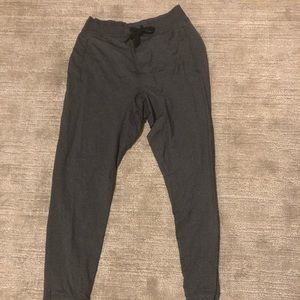 Lululemon Sweat Jogger Drawstring Pants Gray
